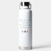 Bouteille d'eau de bien-être (Plage)