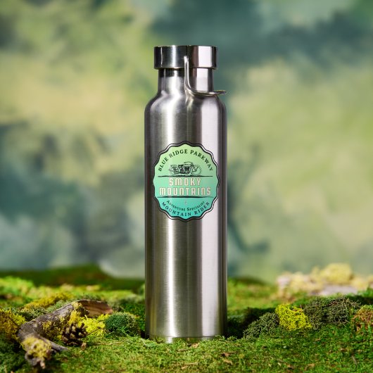 Bouteille d'eau de Blue Ridge Parkway (Extérieur (pivotée))
