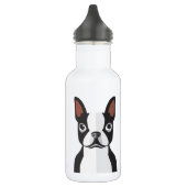 Bouteille d'eau de Boston Terrier (Gauche)