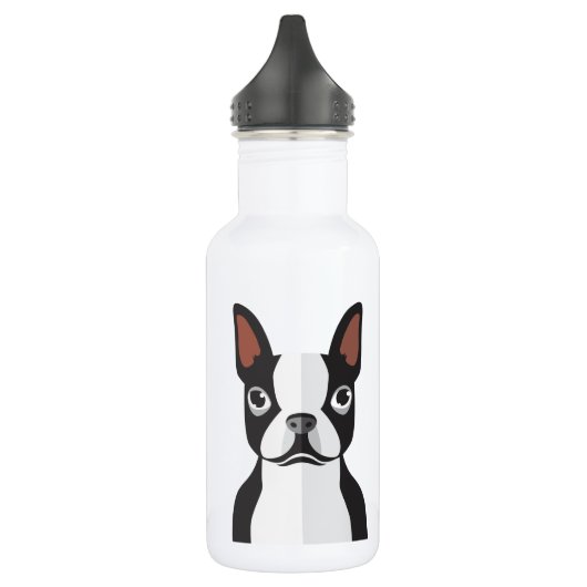Bouteille d'eau de Boston Terrier (Gauche)