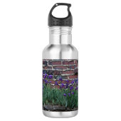 Bouteille d'eau de brique et d'iris (Devant)