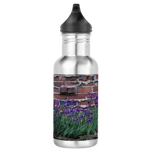 Bouteille d'eau de brique et d'iris (Droite)