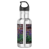 Bouteille d'eau de brique et d'iris (Dos)