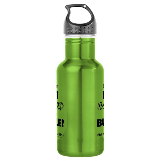 Bouteille d'eau de bugle obsédée (Dos)