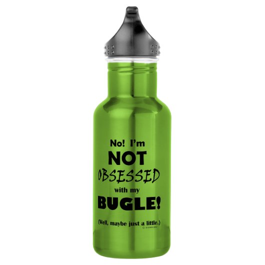 Bouteille d'eau de bugle obsédée (Droite)