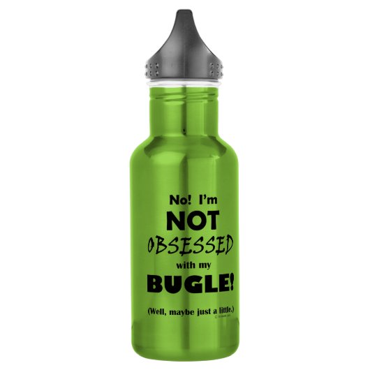 Bouteille d'eau de bugle obsédée (Gauche)