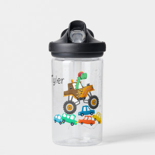 Bouteille d'eau de camion Dinosaur et Monster