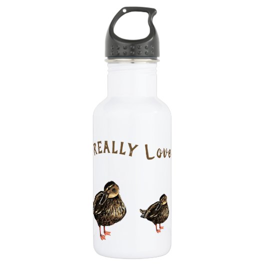 Bouteille d'eau de canard (Devant)