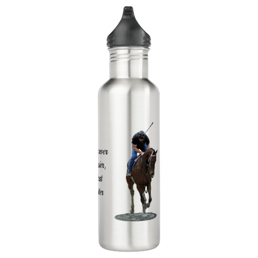 Bouteille d'eau de cheval à Thoroughbred Galloping (Droite)