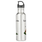 Bouteille d'eau de chien de race mixte du Labrador (Dos)