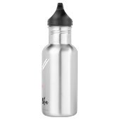 Bouteille d'eau de conscience de cancer du sein, (Droite)