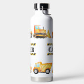 Bouteille d'eau de construction personnalisée | No (Droite)