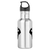 Bouteille d'eau de couleur chamois de Lincoln (Dos)