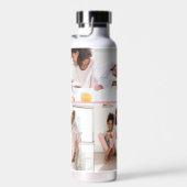 Bouteille d'eau de couleur MODIFIABLE (Plage)