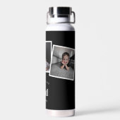 Bouteille d'eau de couleur si aimée ÉDITABLE (Arrière)