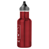 Bouteille D'Eau De Curling - Personnalisée (Droite)