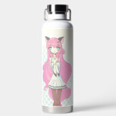 Bouteille d'eau de déesse chanteuse Kawaii anime (Plage)