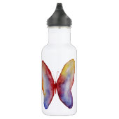 Bouteille d'eau de dessin papillon (532 ml), blanc (Droite)