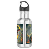 Bouteille d'eau de dinosaure jurassique T Rex (Dos)