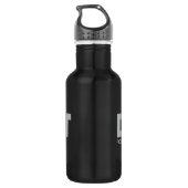 Bouteille d'eau de DivaFit (foncée) (Dos)
