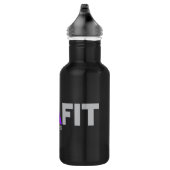 Bouteille d'eau de DivaFit (foncée) (Droite)