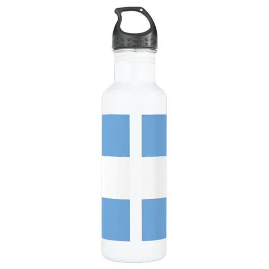 Bouteille d'eau de drapeau de l'Argentine (Dos)