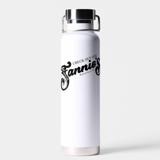 Bouteille d'eau de Fannie (Arrière)