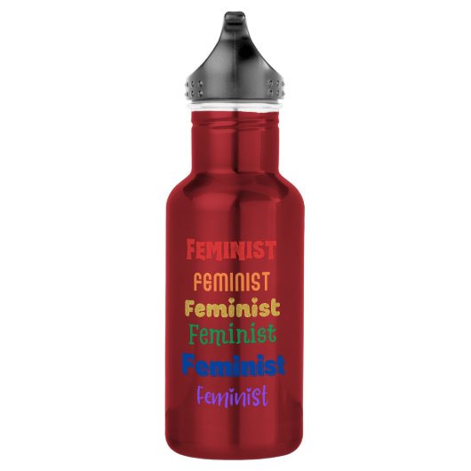 bouteille d'eau de fierté féministe (Droite)