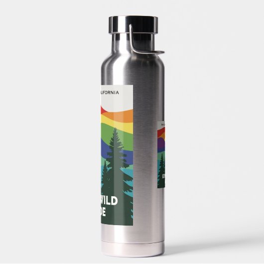 Bouteille d'eau de fierté sauvage (Gauche)