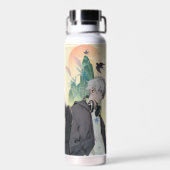 Bouteille d'eau de fil (Arrière)