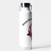 Bouteille d'eau de fitness blanche (Avant)