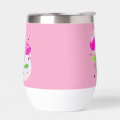 Bouteille d'eau de fleurs brillantes (Gauche)