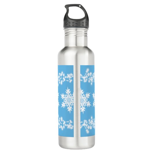 Bouteille d'eau de flocon de neige (Dos)