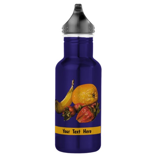 Bouteille d'eau de fruits (Droite)