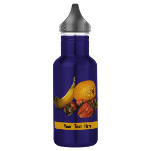 Bouteille d'eau de fruits