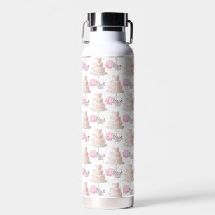 Bouteille d'eau de gâteau mariage