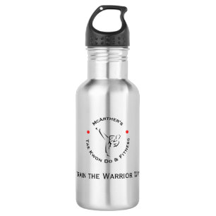 Bouteille d'eau de guerrier