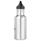 Bouteille d'eau de gym Protein Prima – Acier inoxy (Droite)