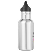 Bouteille d'eau de gym Protein Prima – Acier inoxy (Gauche)