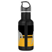 Bouteille d'eau de hockey personnalisée (Dos)