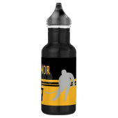 Bouteille d'eau de hockey personnalisée (Droite)