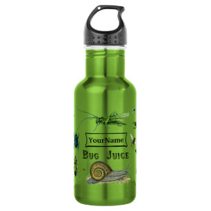 Bouteille d'eau de jus d'insecte pour