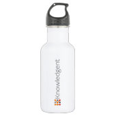 Bouteille d'eau de Knowledgent 18oz (Devant)