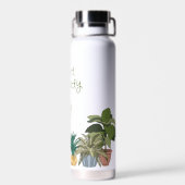 Bouteille d'eau de la Dame plante (Arrière)