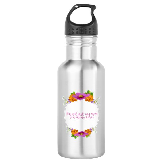 Bouteille d'eau de la fête des mères (Devant)
