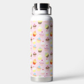 Bouteille d'eau de la fête du Cupcake (Plage)