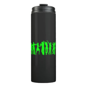 Bouteille d'eau de la fête verte