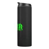 Bouteille d'eau de la fête verte (Tourné sur la droite)