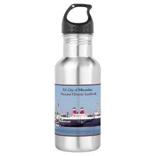 Bouteille d'eau de la LNH SS de Milwaukee et Acaci
