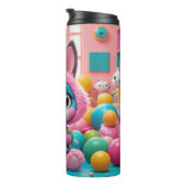 Bouteille d'eau de lapin mignonne - Rabbit bleu ad (Tourné sur la droite)